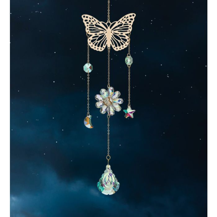 Daydream Ornament - Butterfly Gold