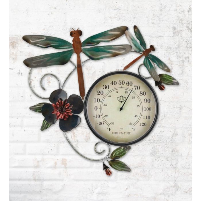 Dragonfly Thermometer Wall Decor