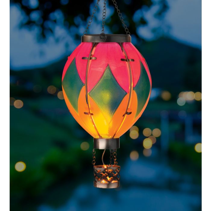 Hot Air Balloon Solar Lantern SM - Diamond