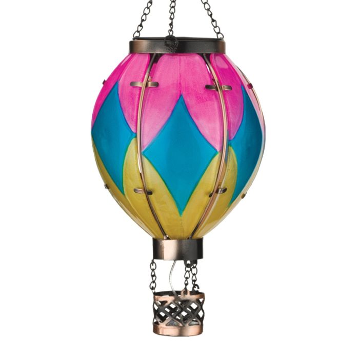 Hot Air Balloon Solar Lantern SM - Diamond