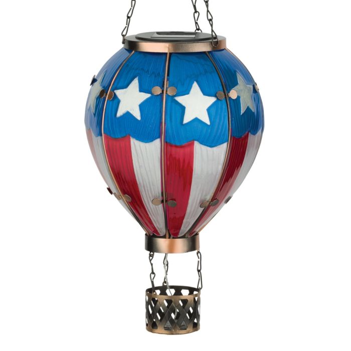 Hot Air Balloon Solar Lantern - Large