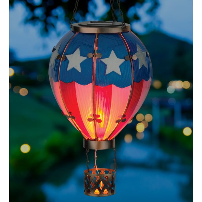 Hot Air Balloon Solar Lantern - Large