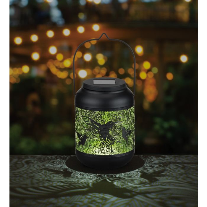 Hummingbird Shadow Lantern - SM