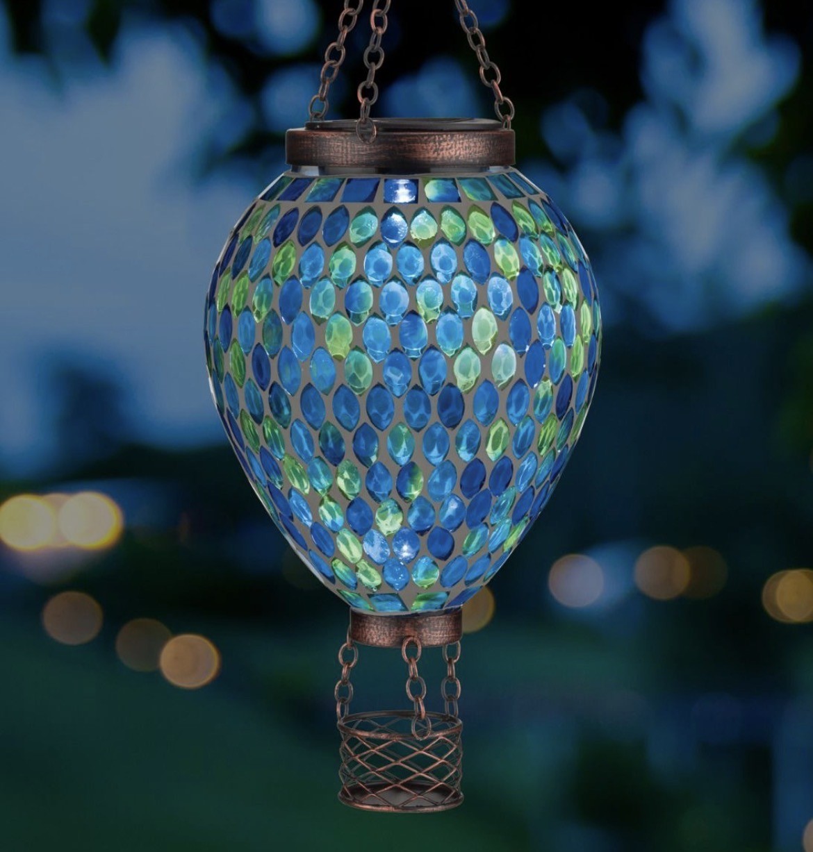 Solar Mosaic Hot Air Balloon