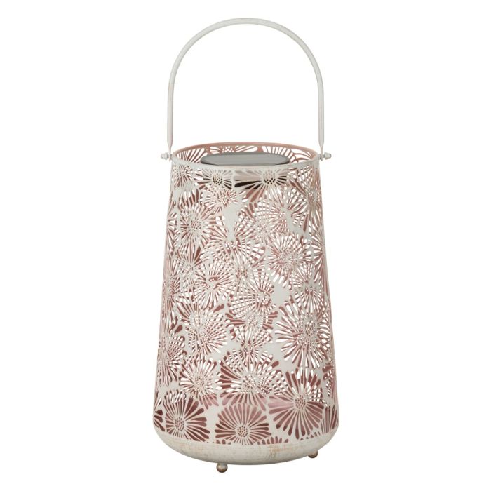 Pastel Shadow Solar Lantern - Pink