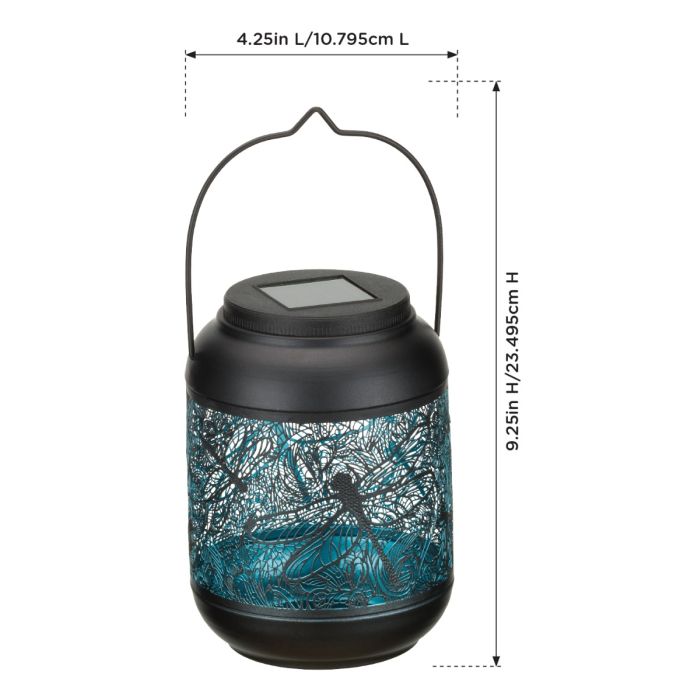 Small Dragonfly Solar Shadow Lantern