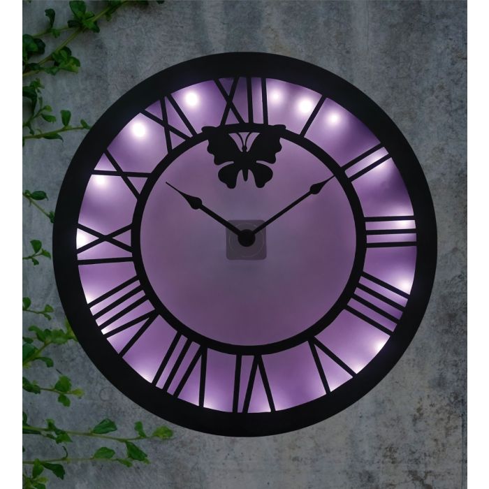 Butterfly Solar Clock
