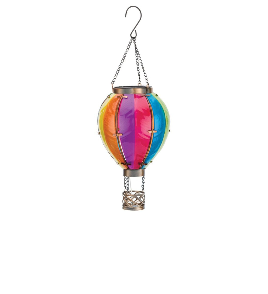 Multicolored Solar Hot Air Balloon Lantern - Small