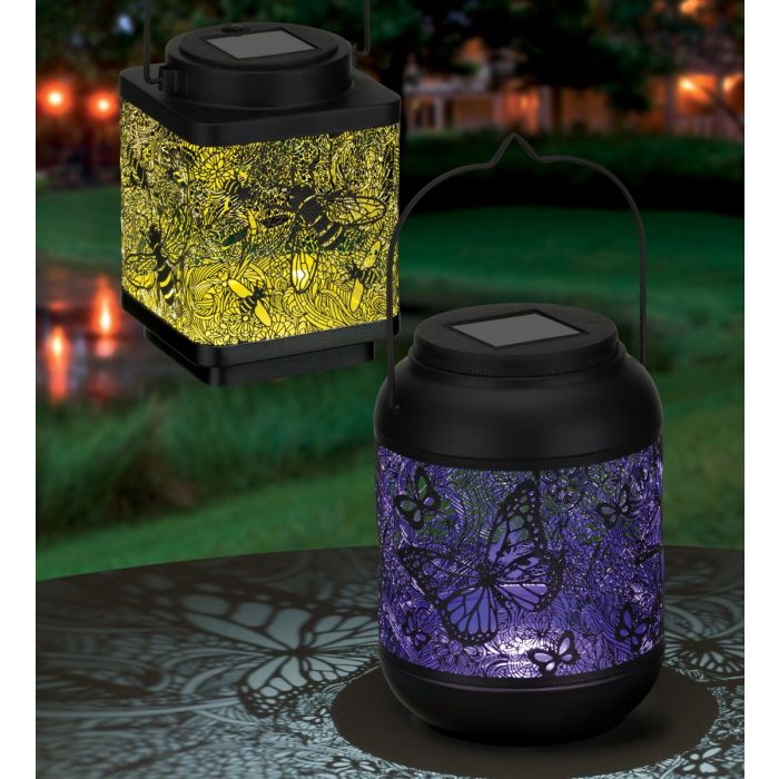 Small Butterfly Shadow Lantern