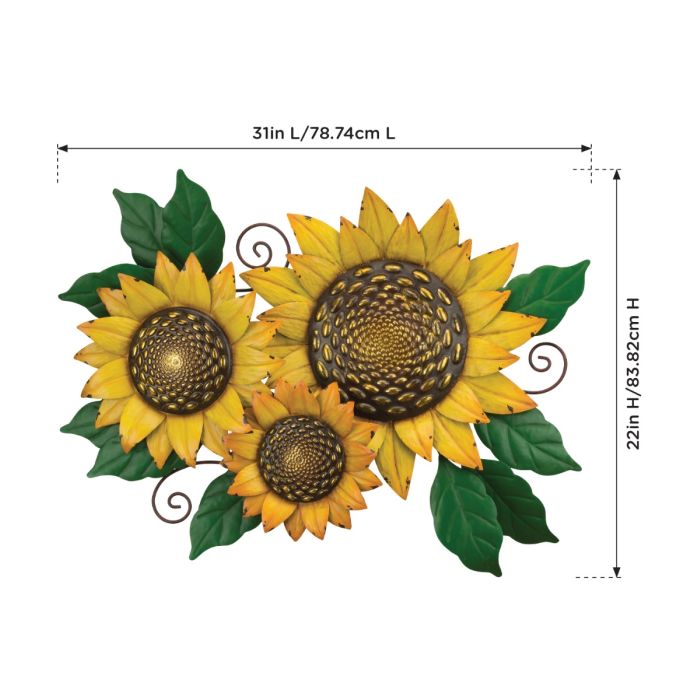 Sunflower Wall Decor